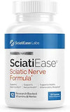SciatiEase Sciatic Nerve Health Support Supplement – Advanced Nerve Care &amp; Comfort Formula (120 Capsules) ( Pack of 2)