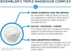 BioEmblem Triple Magnesium Complex – High Absorption Magnesium Glycinate, Malate &amp; Citrate Supplement