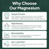 Organics Ocean Pure Magnesium Glycinate with Zinc – Maximum Strength Chelated Support for Sleep, Muscles &amp; Relaxation