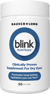BLINK Nutritears Supplement for Dry Eyes, 50 softgels
