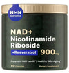 NAD+ Supplement for Anti-Aging, Energy, Focus & Nicotinamide Riboside + Resveratrol